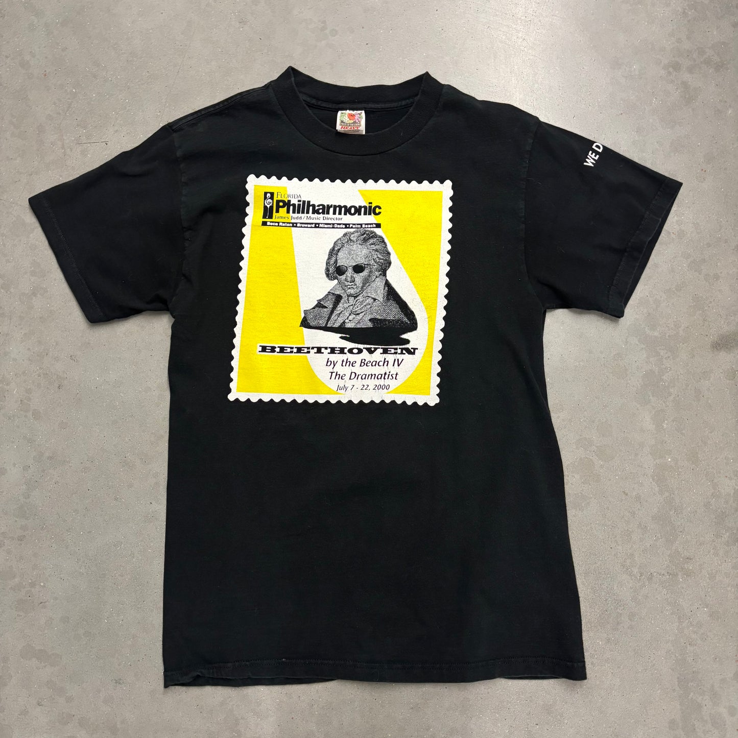 Y2K 00’ Florida Beethoven on the Beach Tee