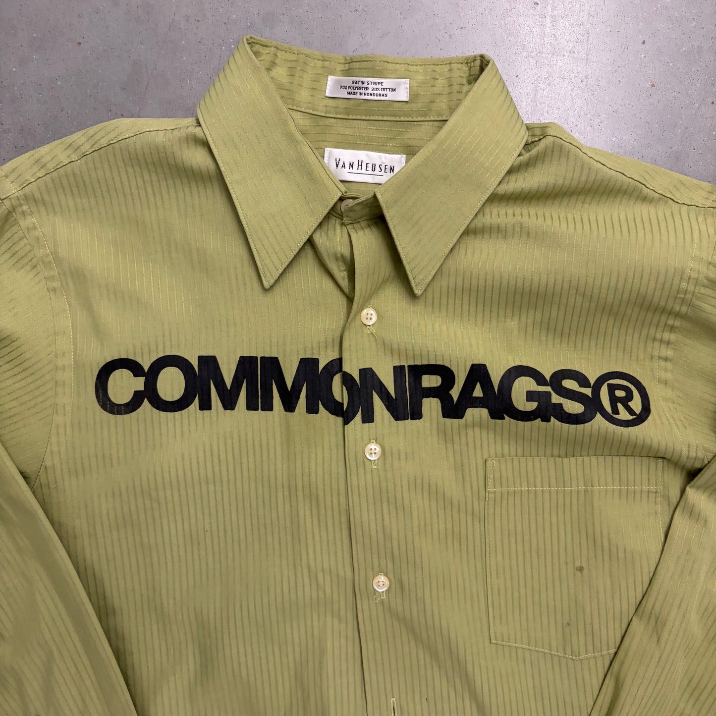 Commonrags Green Button Up