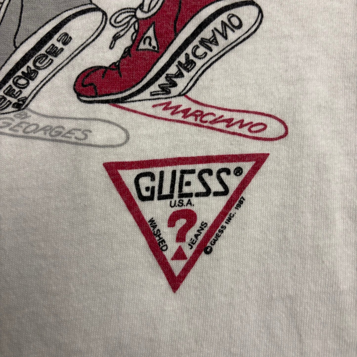 Vintage 87’ Guess Promo Tee