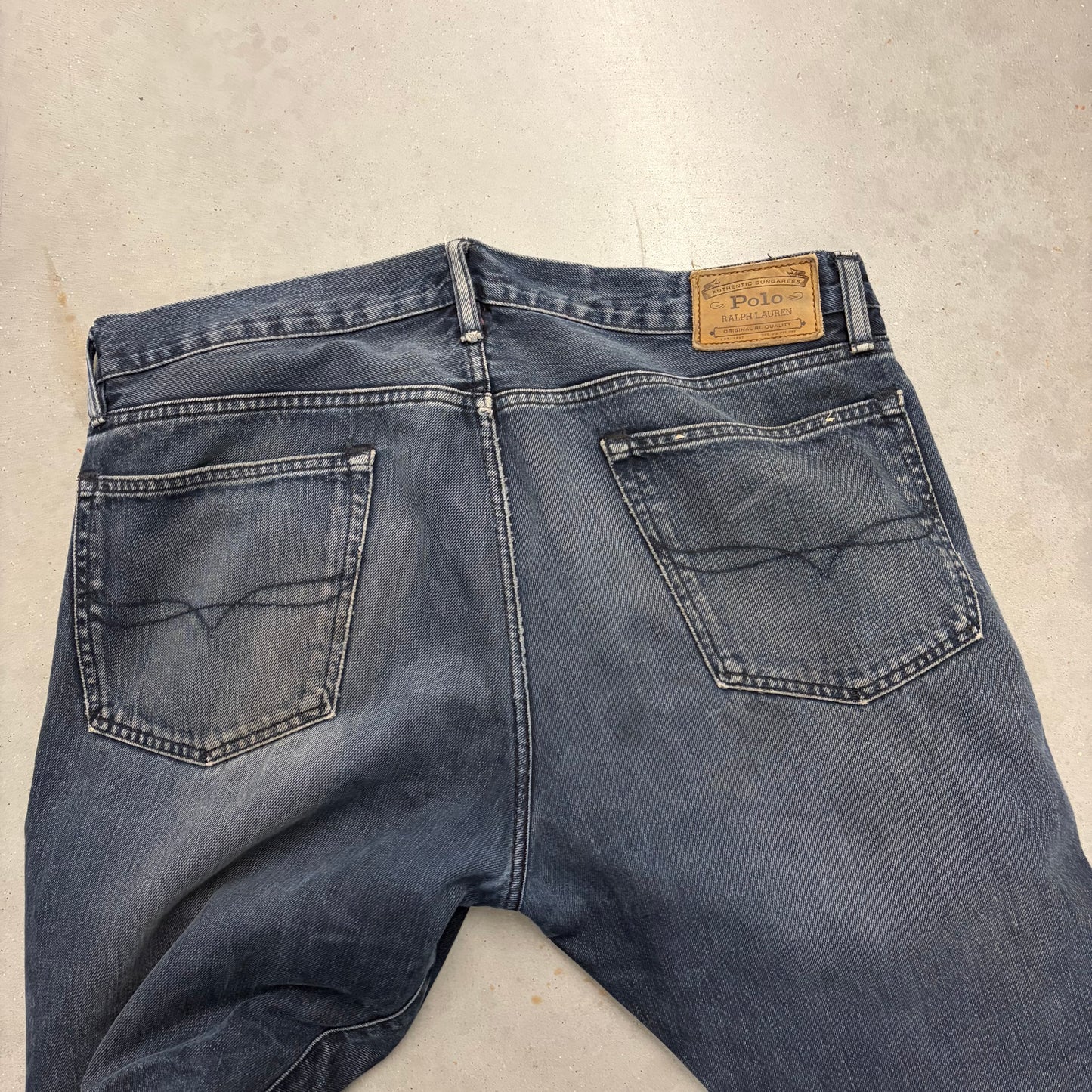Y2K Polo Straight Denim