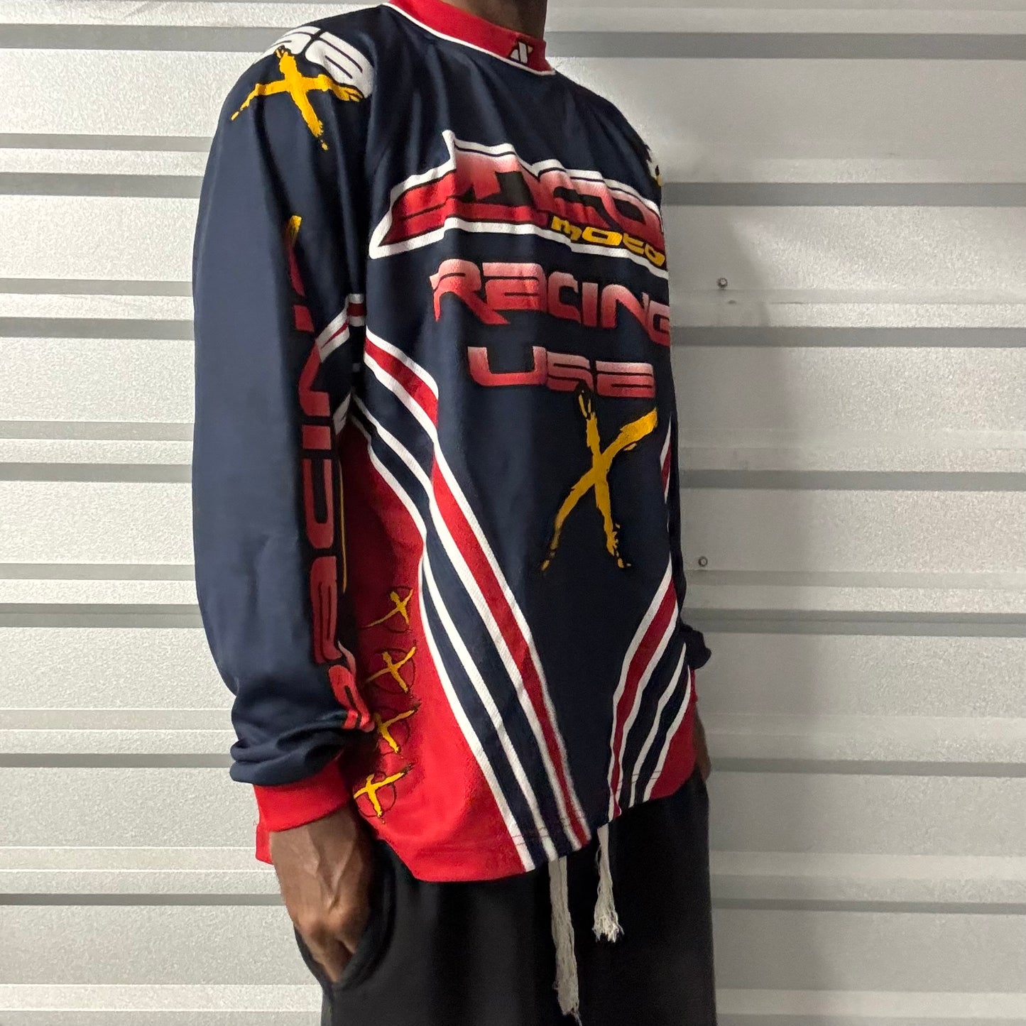 Y2K JNCO Motoracing Longsleeve