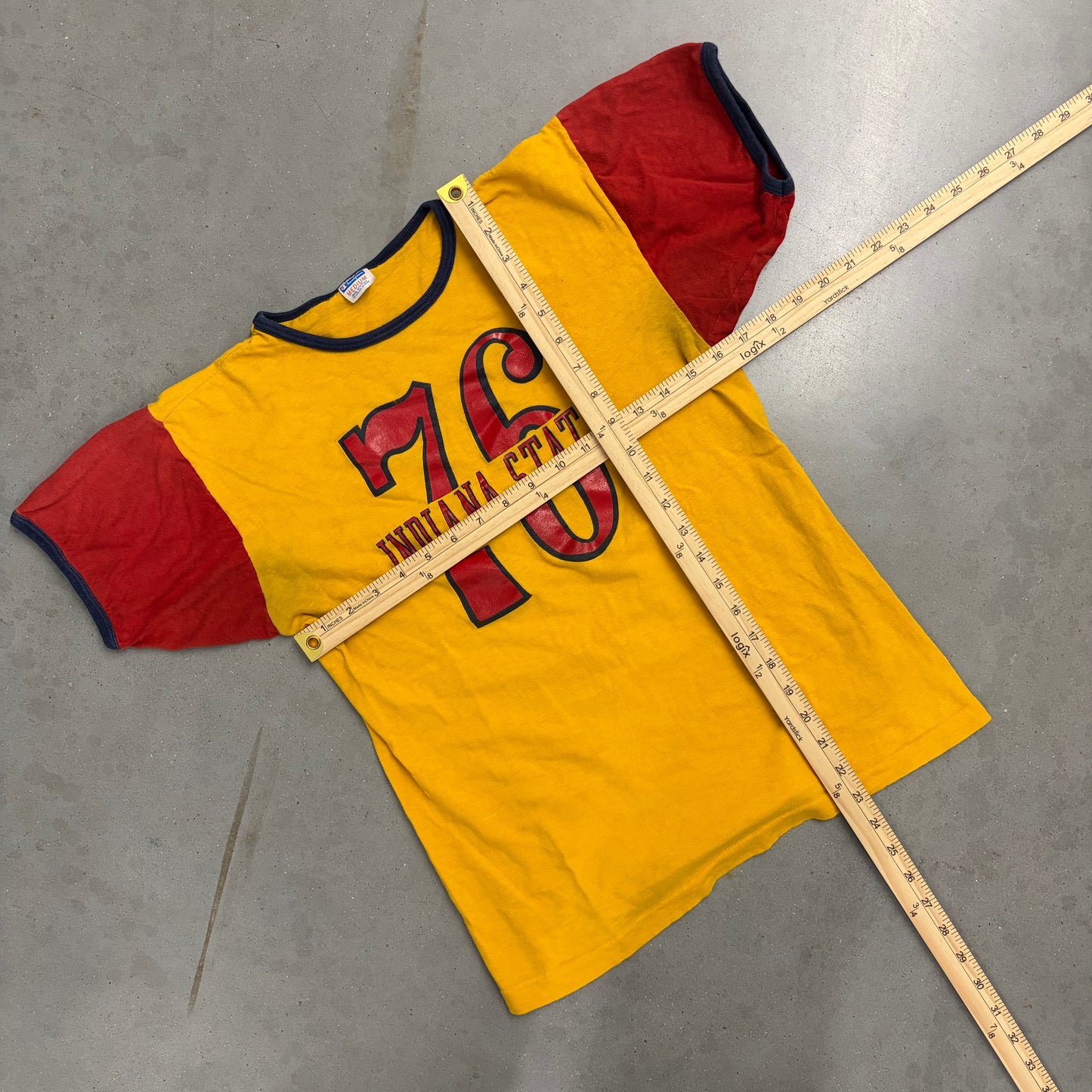 Vintage 76’ Indiana State Ringer Tee