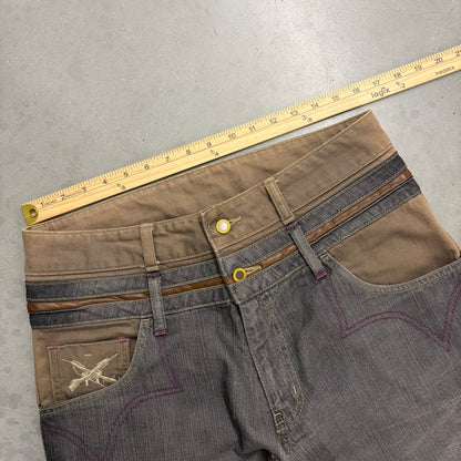 Y2K Two Tone Japanese Denim