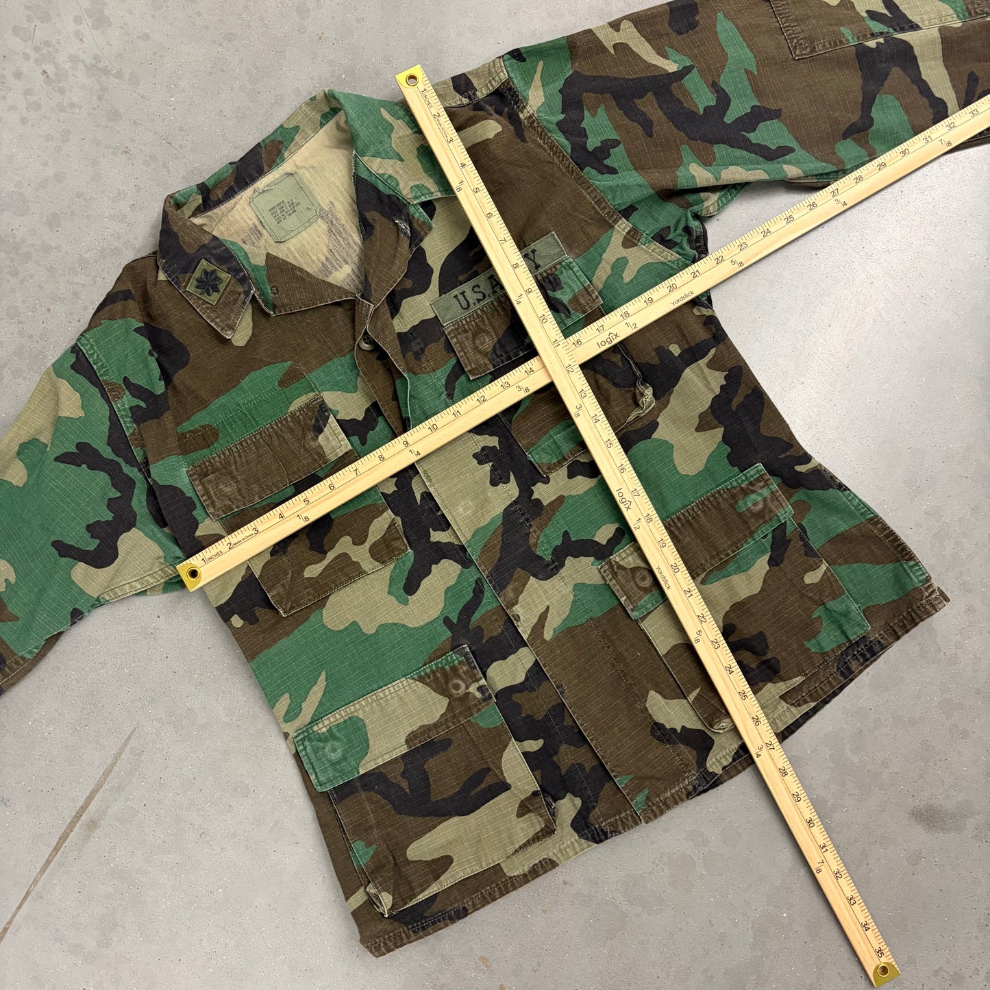 Vintage Army Button Up
