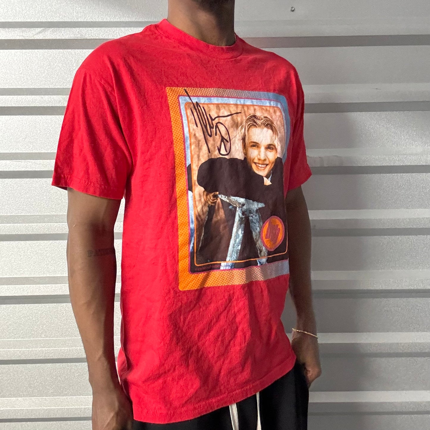 Vintage 90s Nick Carter Backstreet Boys Tee