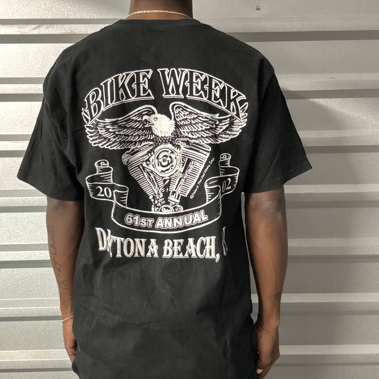 Y2K 02’ Bike Week Daytona Beach Tee