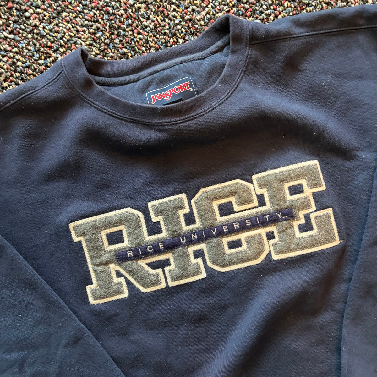Y2K Rice University Crewneck