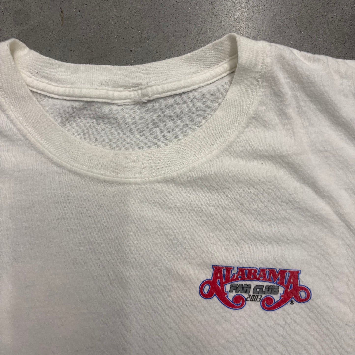 Y2K 03’ Alabama Tour Tee