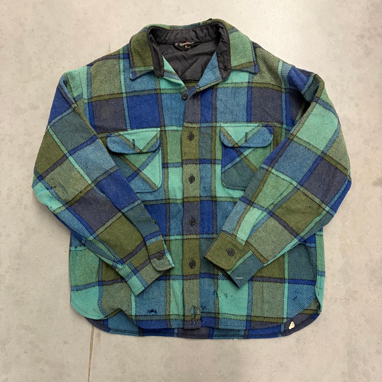Vintage 80s Towncraft JcPenny Flannel