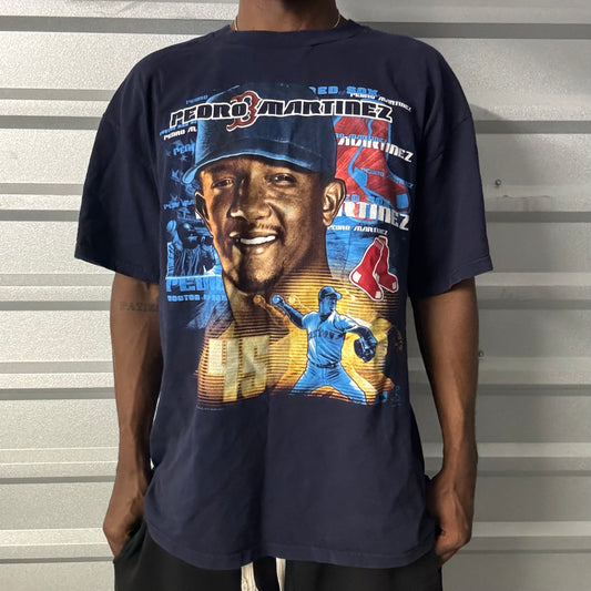 Vintage Red Sox Pedro Martinez Player Tee