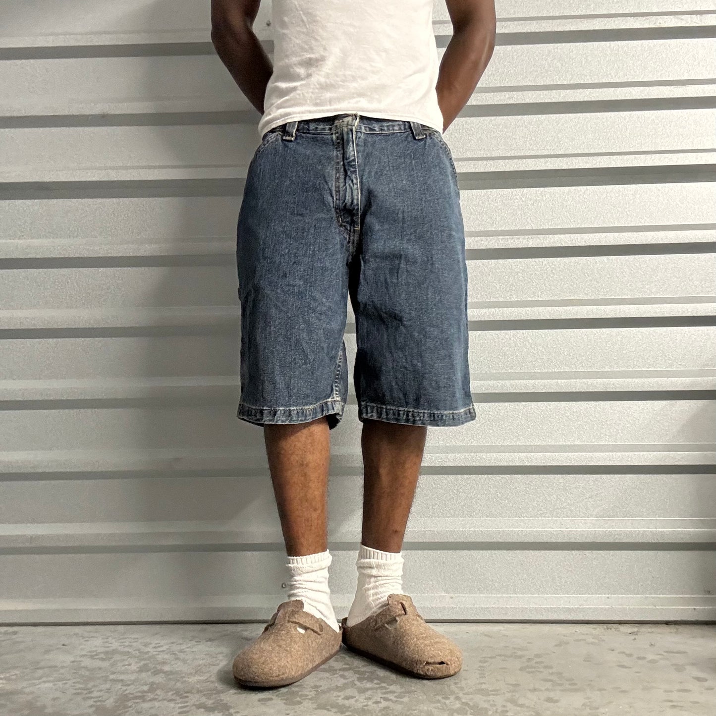 Y2K Dark Faded Glory Jorts