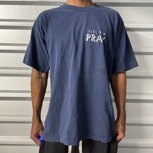 Y2K “Real Men Pray” Tee