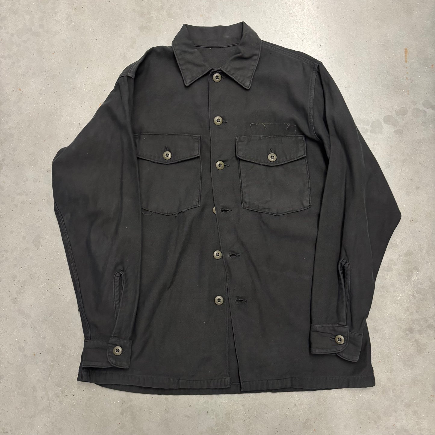 Vintage 80s Black Chore Jacket