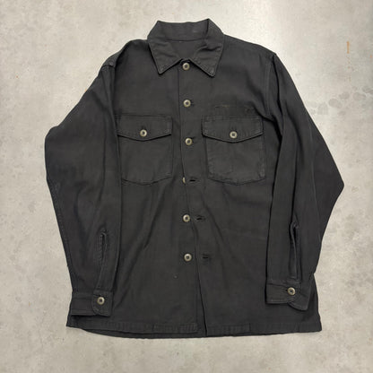 Vintage 80s Black Chore Jacket