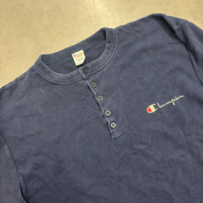 Vintage 80s Champion Henley Tee