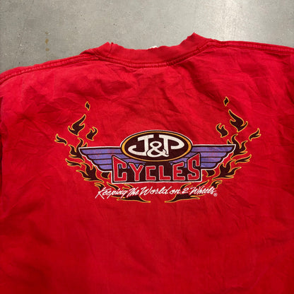 Vintage J&P Cycles Flame Longsleeve