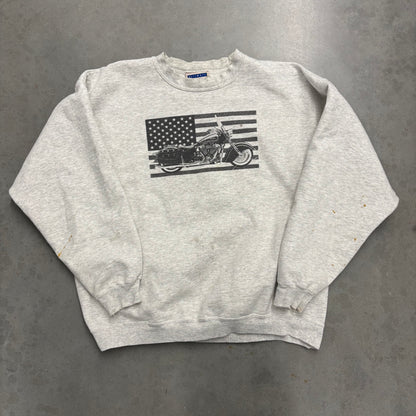 Vintage Motorcycle Crewneck