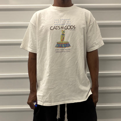 Vintage 90s “Cats as Gods” Tee