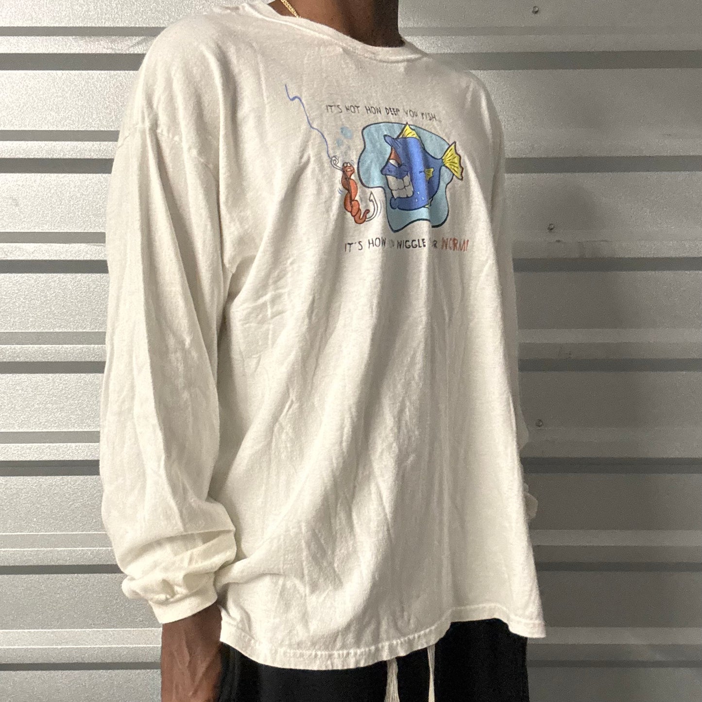 Vintage Funny Fish Sex Longsleeve