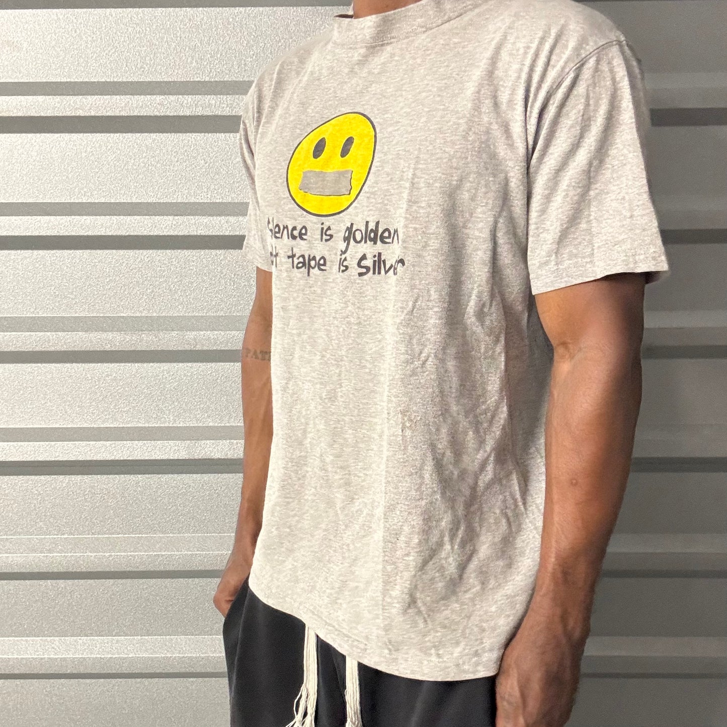 Y2K Funny Silence Tee