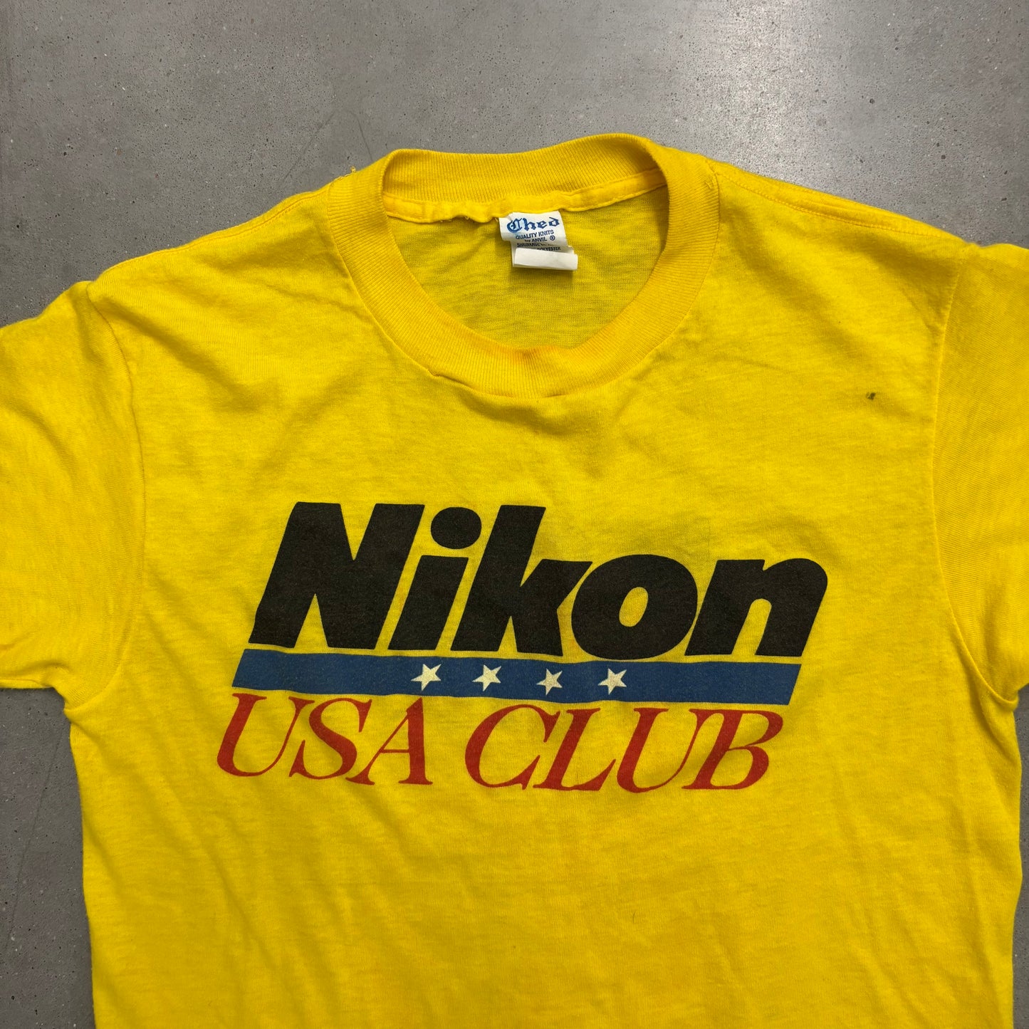 Vintage 80s Nikon Camera Promo Tee