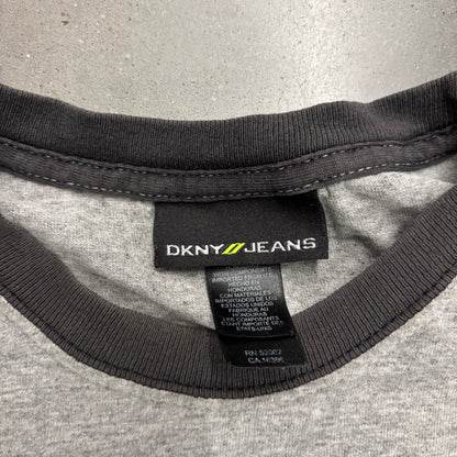 Y2K DKNY Ringer Tee