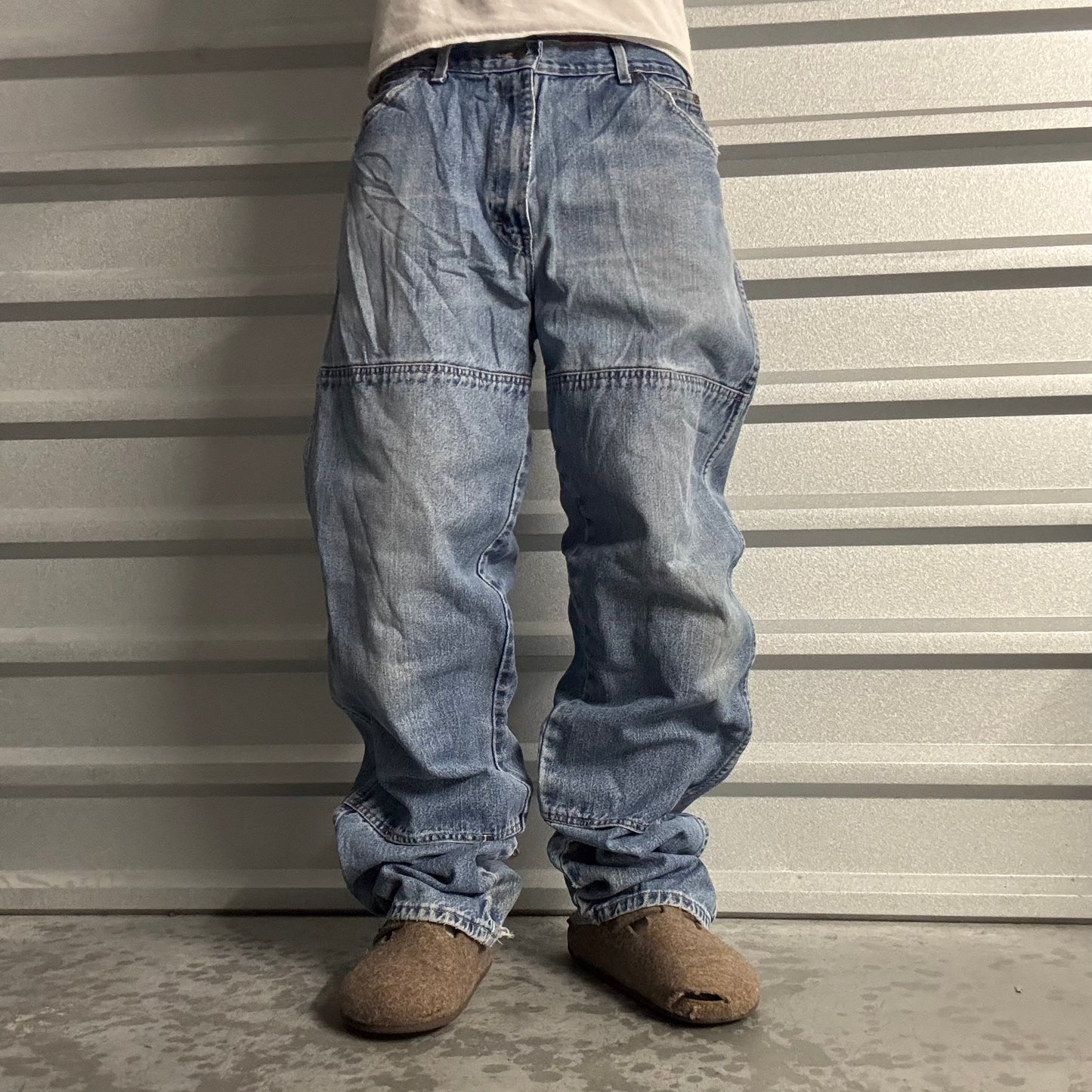 Vintage 90s Dickies Double Knee Denim