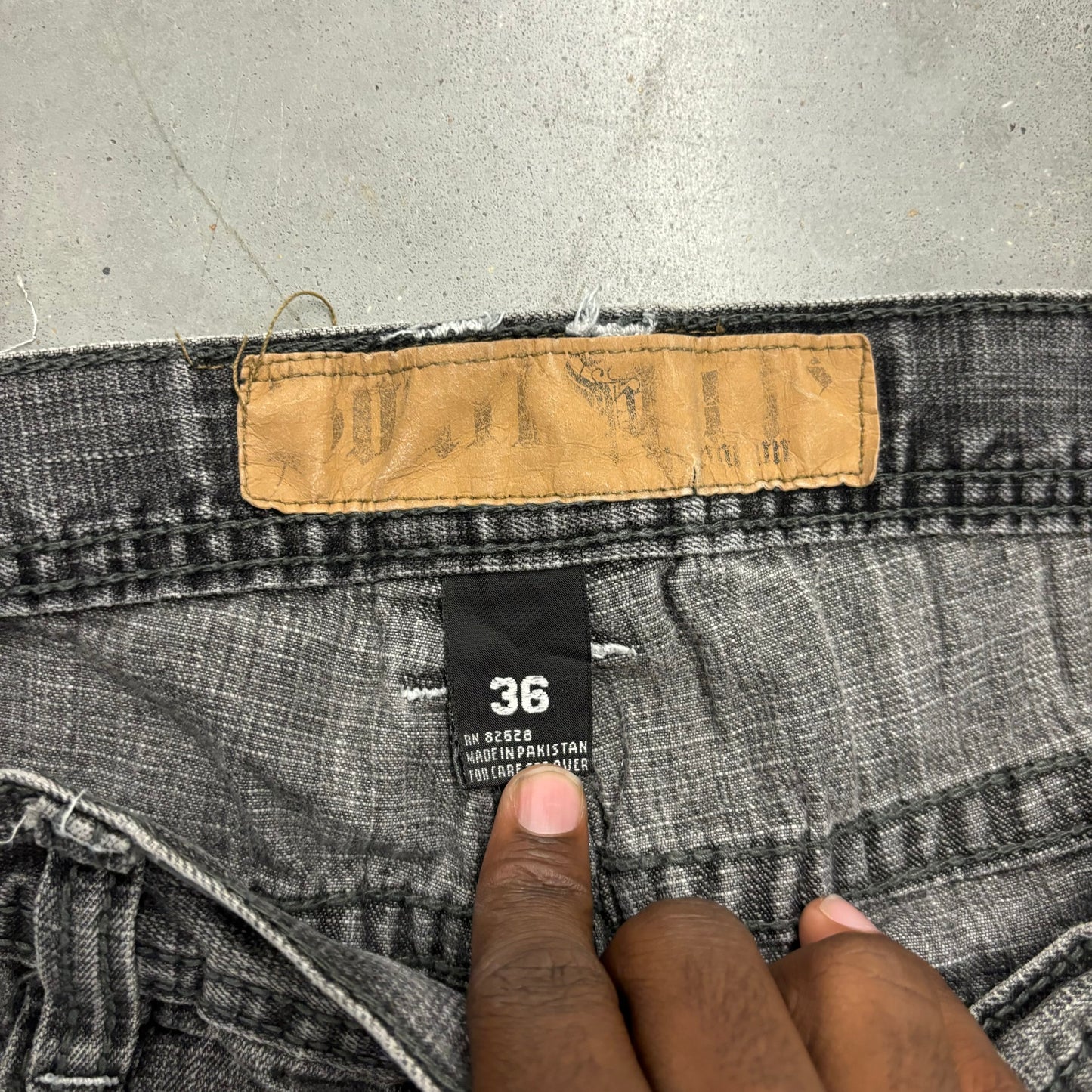 Y2K Grey Southpole Denim