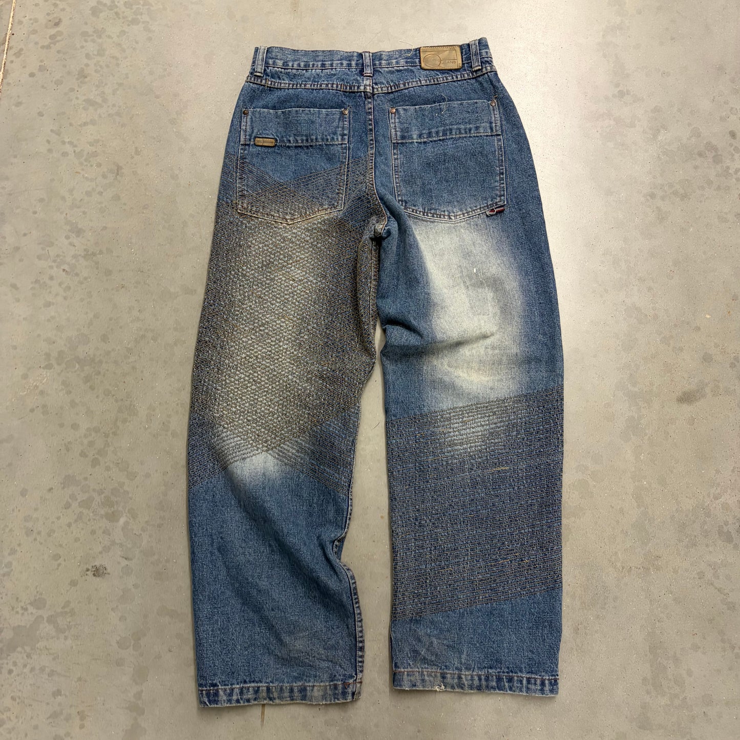 Y2K OZC Stitched Denim
