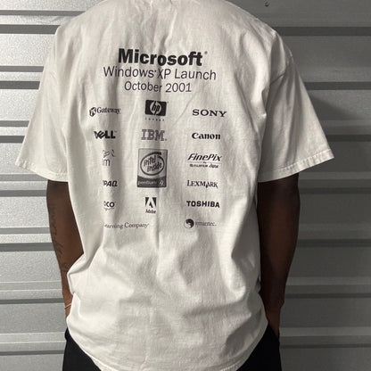 Y2K 01’ Windows XP Launch Promo Tee