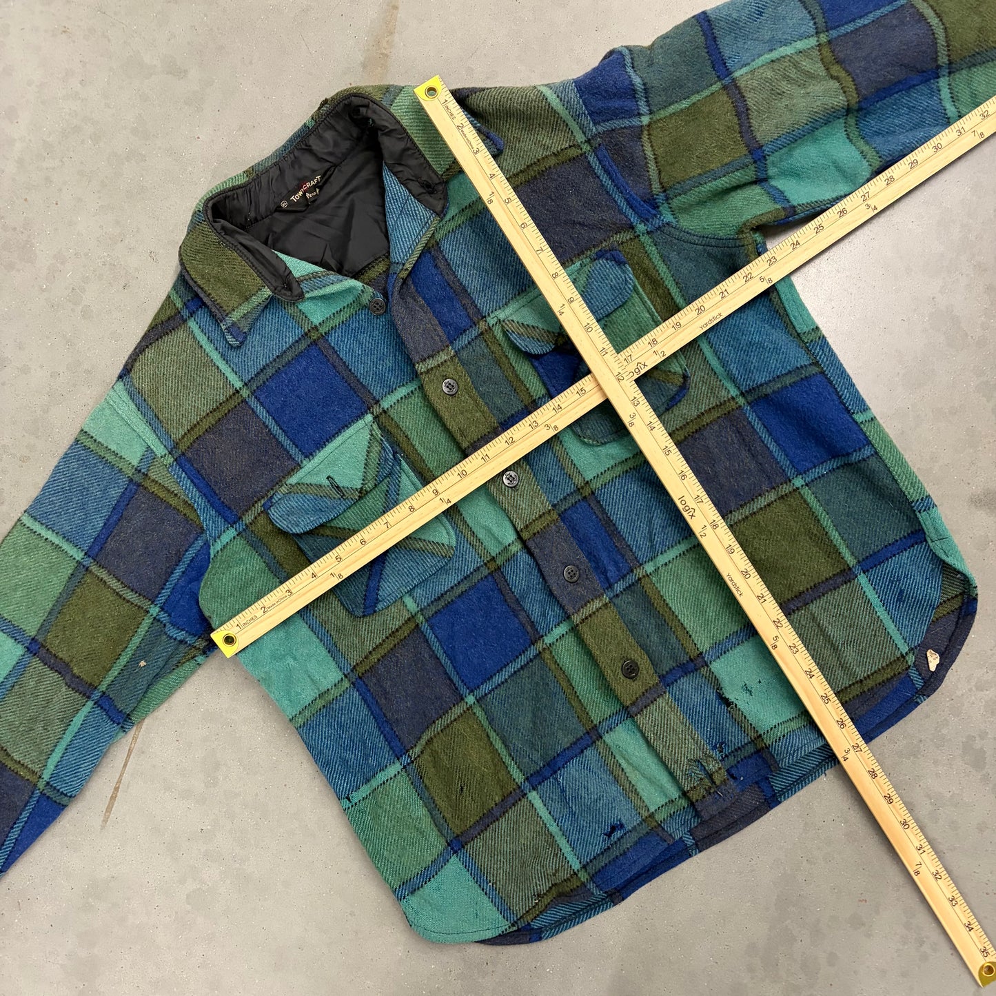 Vintage 80s Towncraft JcPenny Flannel