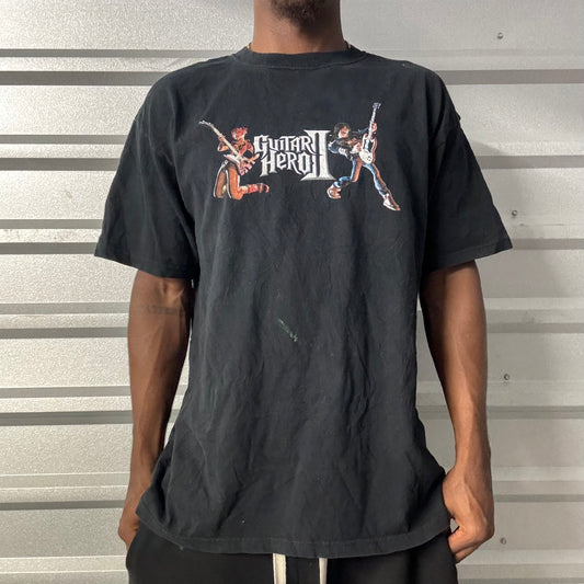 Y2K 06’ Guitar Hero 2 World Tour Promo Tee