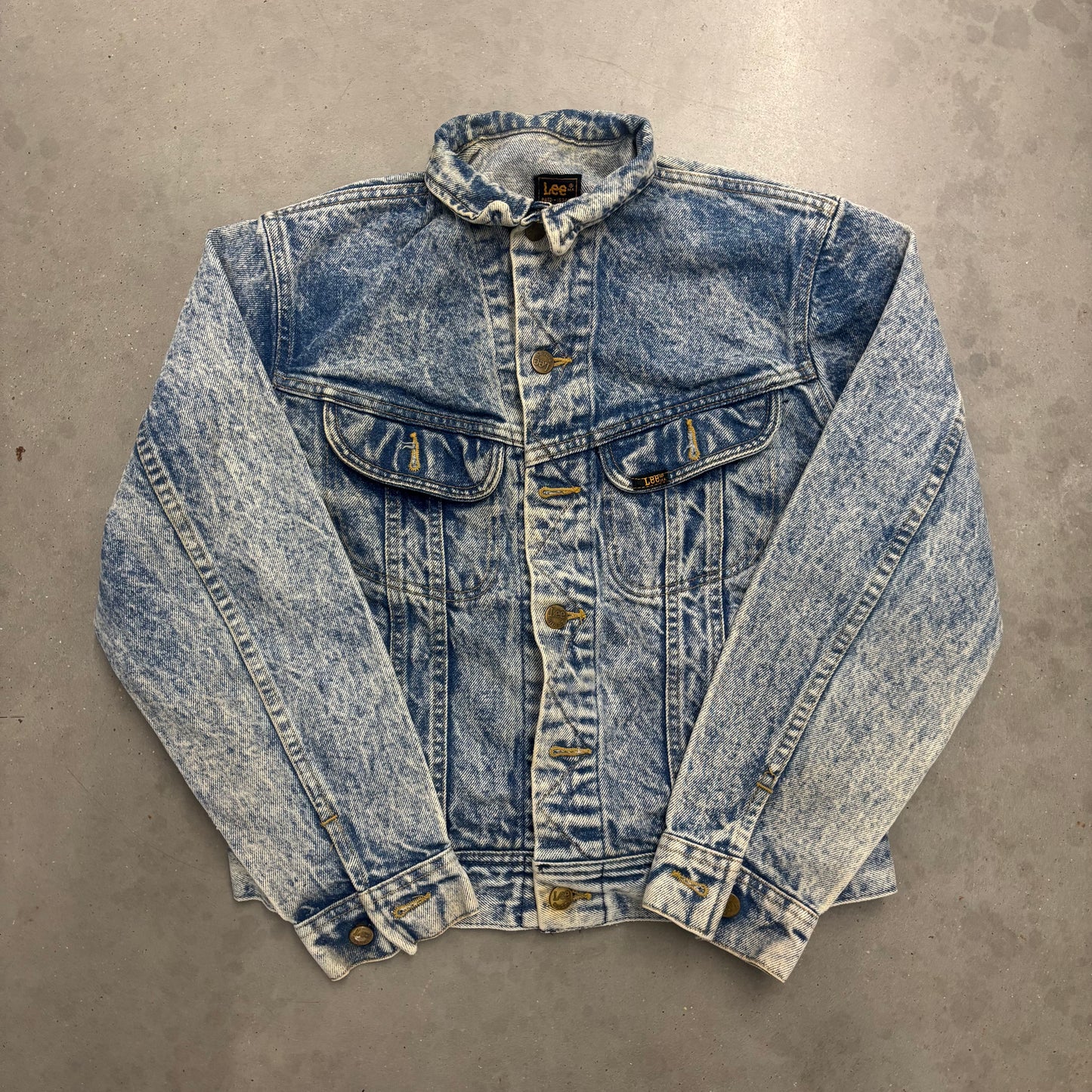 Vintage Lee Acidwash Denim Jacket