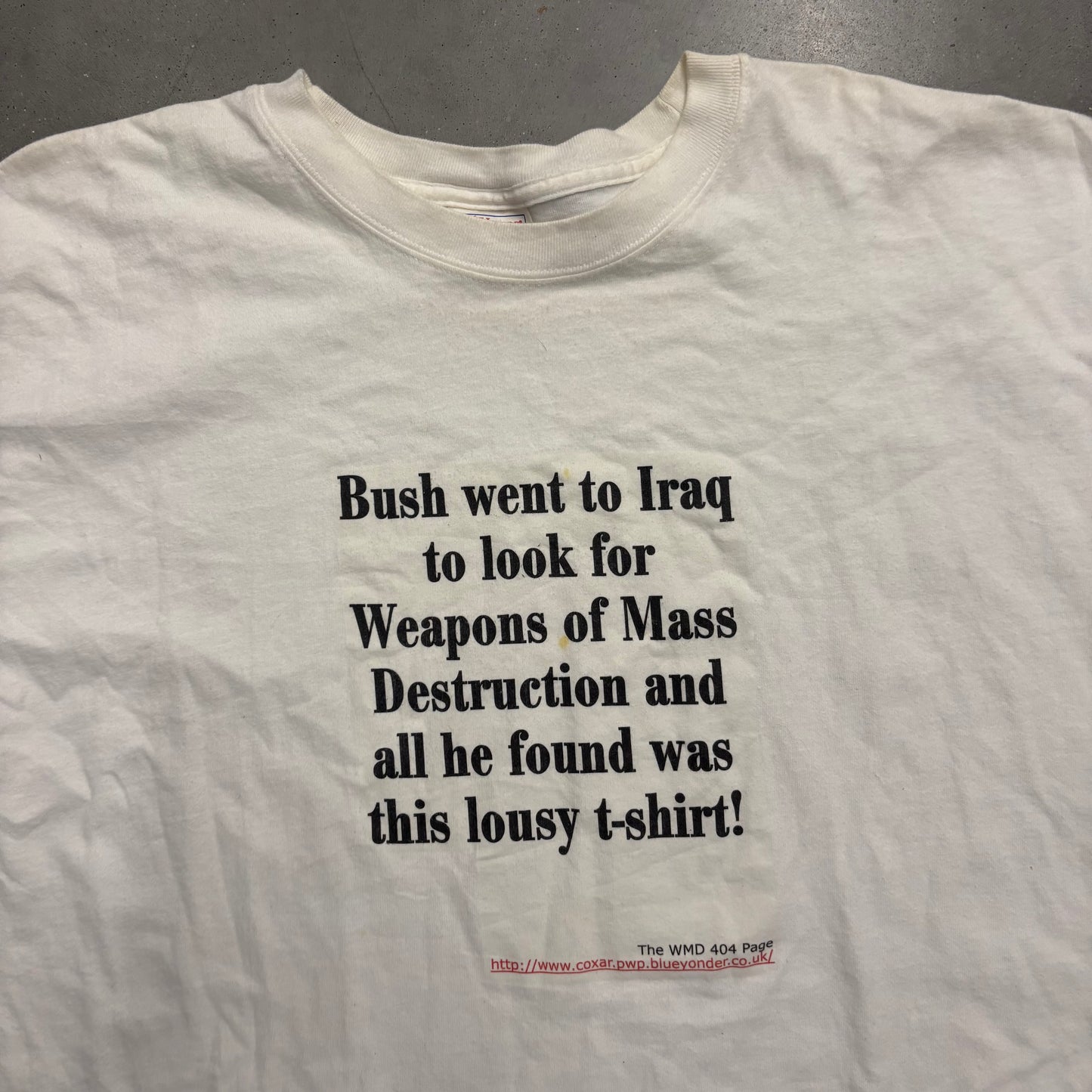 Y2K Bush Iraq Tee