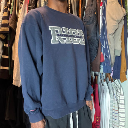 Y2K Rice University Crewneck