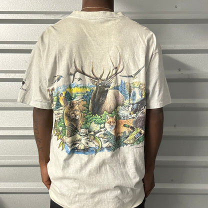 Vintage 90s Nature AOP Tee