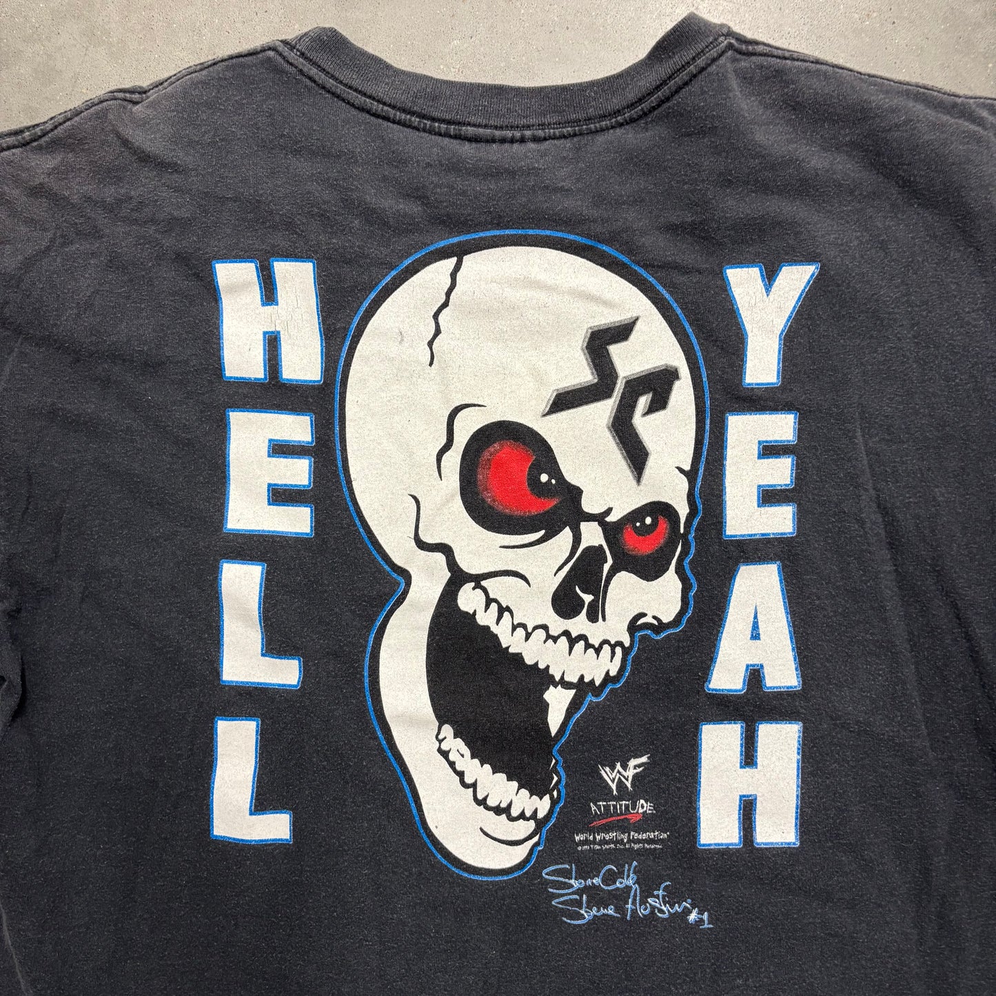 Vintage 98’ WWE “Wanna Raise Some Hell” Stone Cold Tee