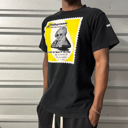 Y2K 00’ Florida Beethoven on the Beach Tee