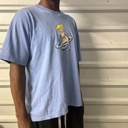 Y2K Lost Bikini Girl Skate Tee