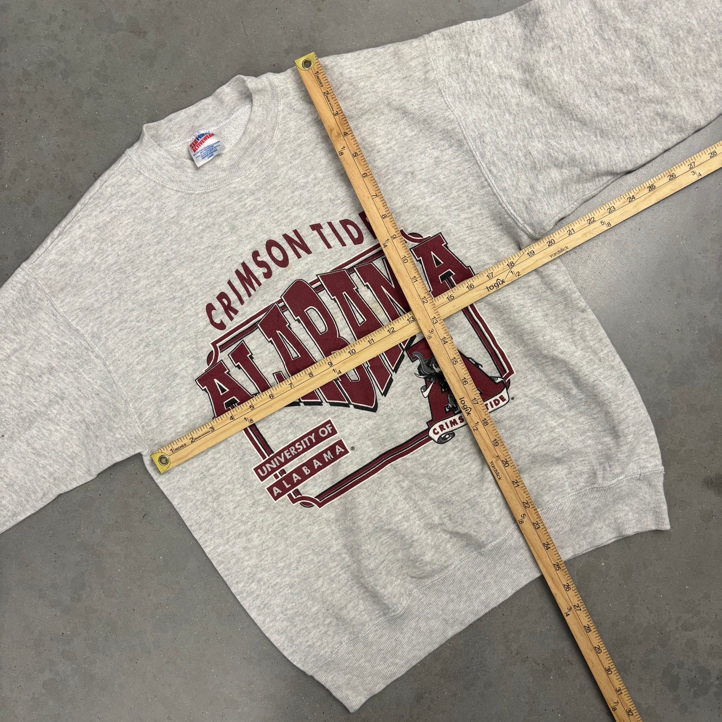 Vintage 90s Alabama Crimson Tide Crewneck