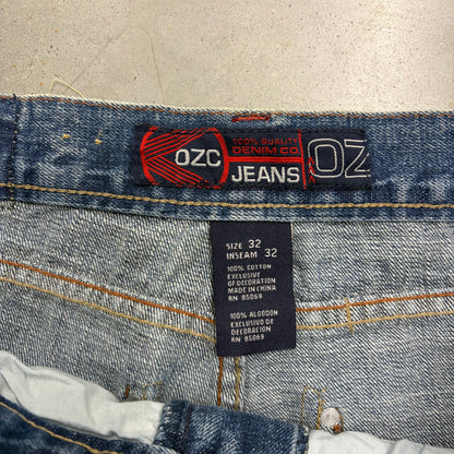 Y2K OZC Stitched Denim