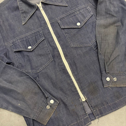 Vintage 70s Goodyear Denim Work Jacket