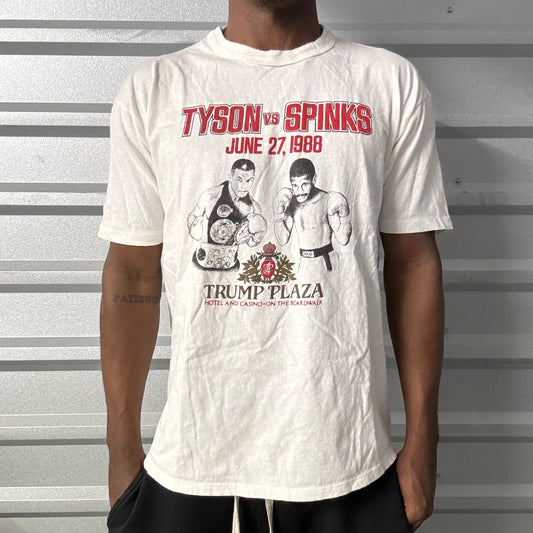 Vintage 88’ Tyson vs Spinks Trump Plaza Tee