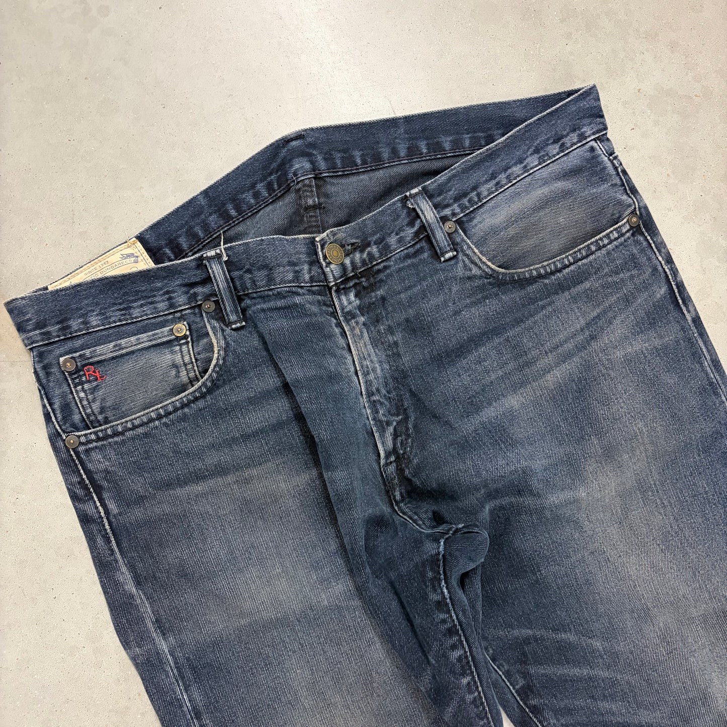 Y2K Polo Straight Denim