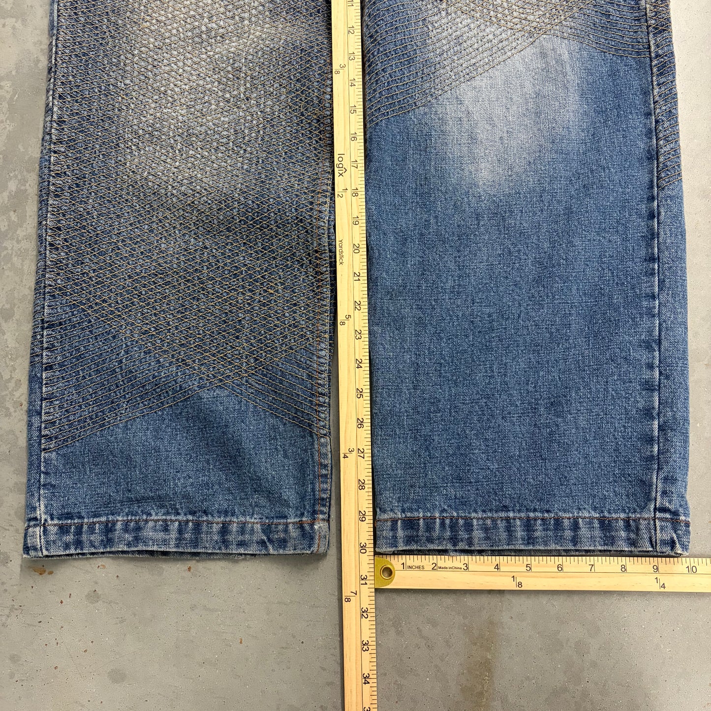 Y2K OZC Stitched Denim