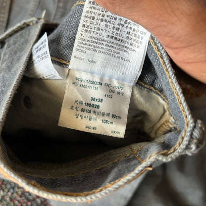 Y2K Levi 559 Grey Denim