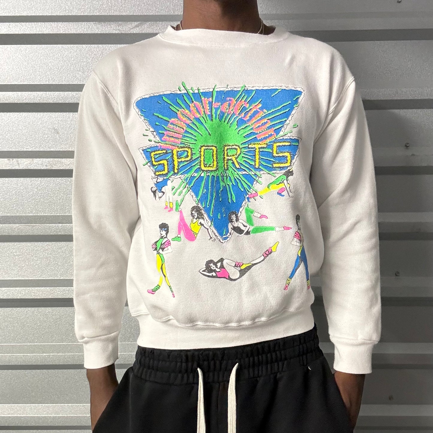 Vintage 80s Sports Sweatshirt