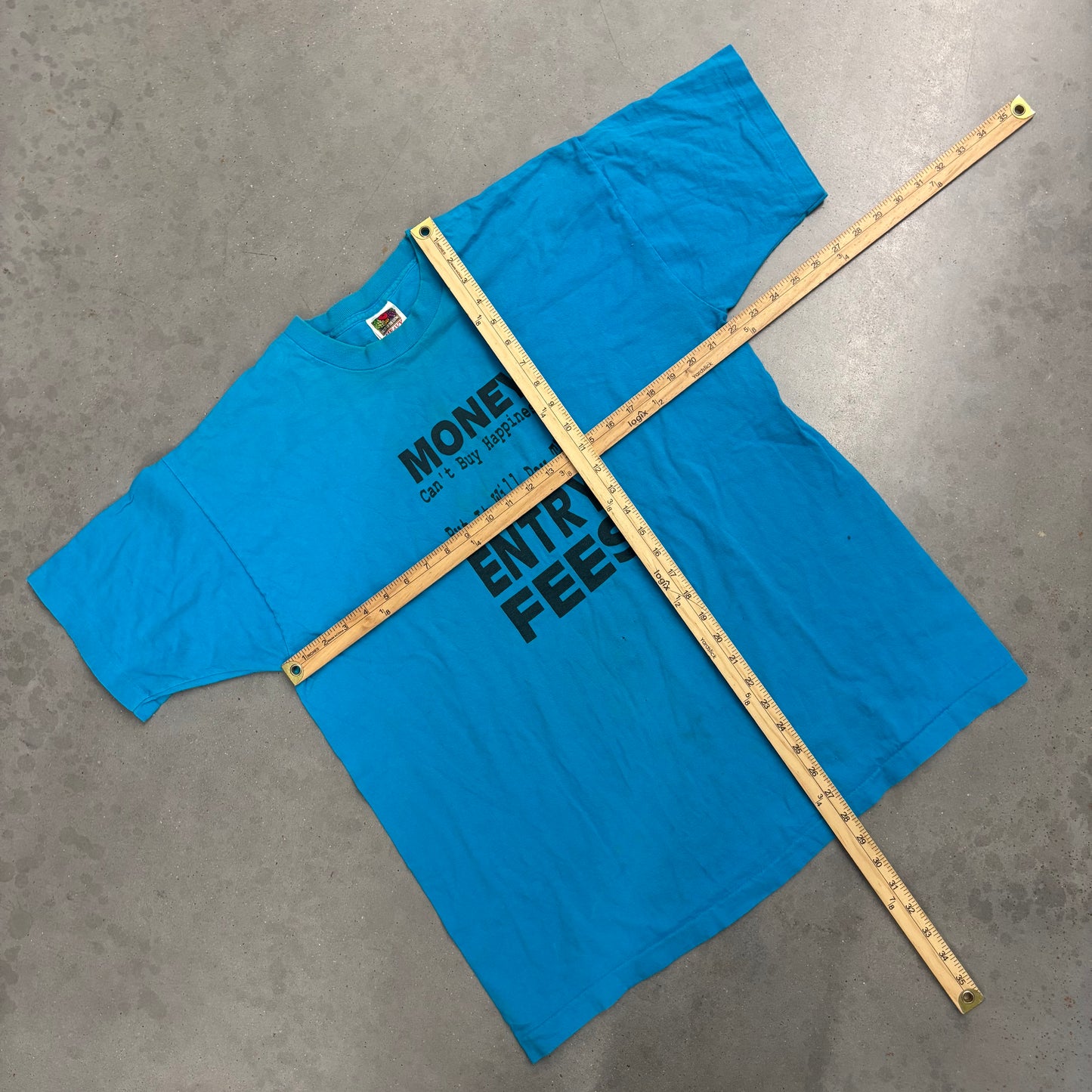 Vintage 90s “Money buys Entry Fee” Tee