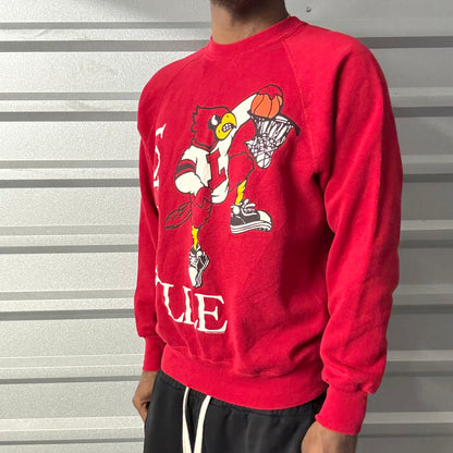 Vintage 80s Louisville Cardinals Crewneck