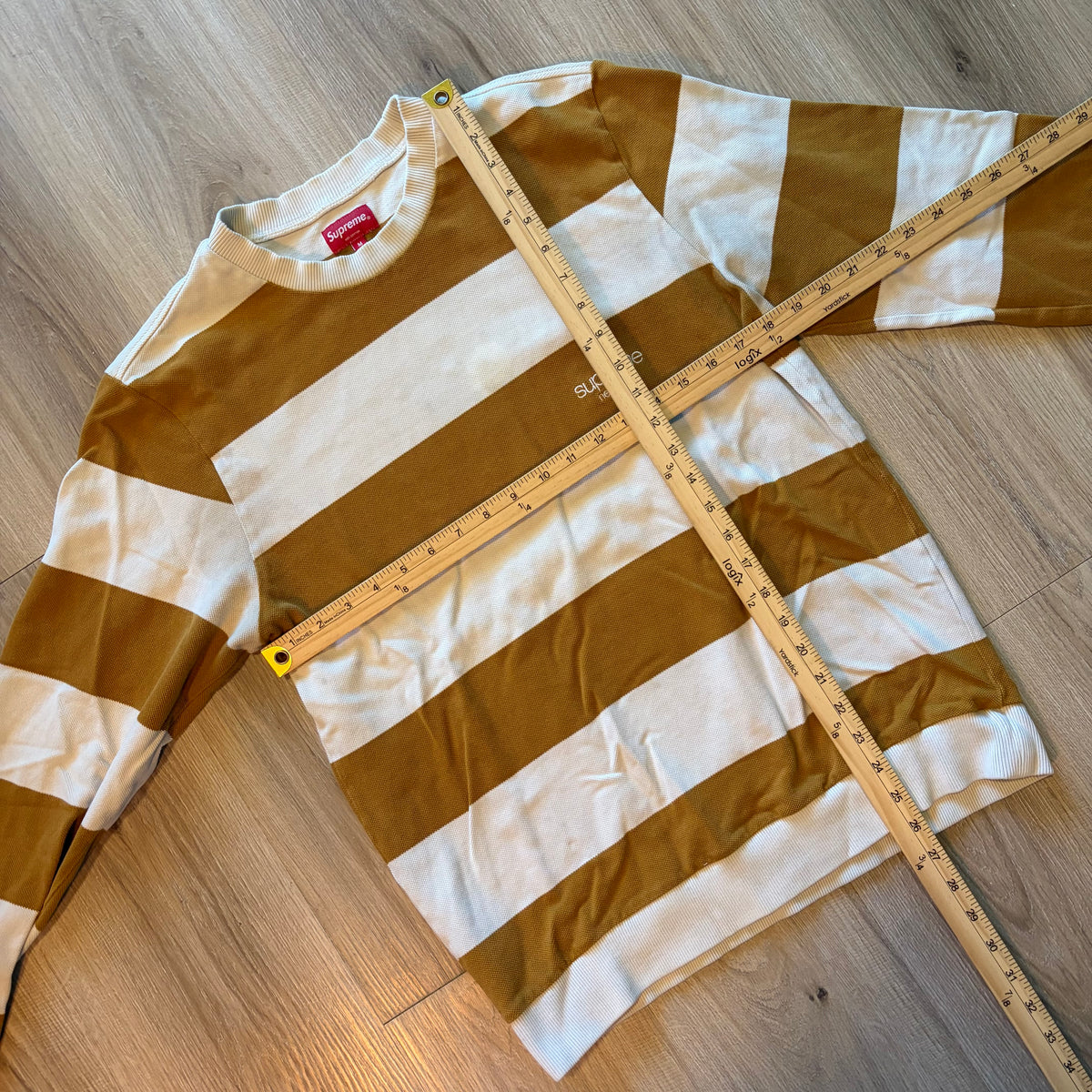 Supreme Striped Crewneck